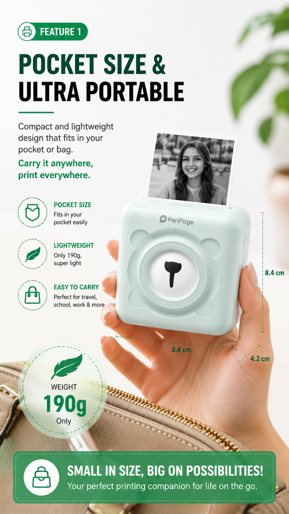 Pocket Size Thermal Printer